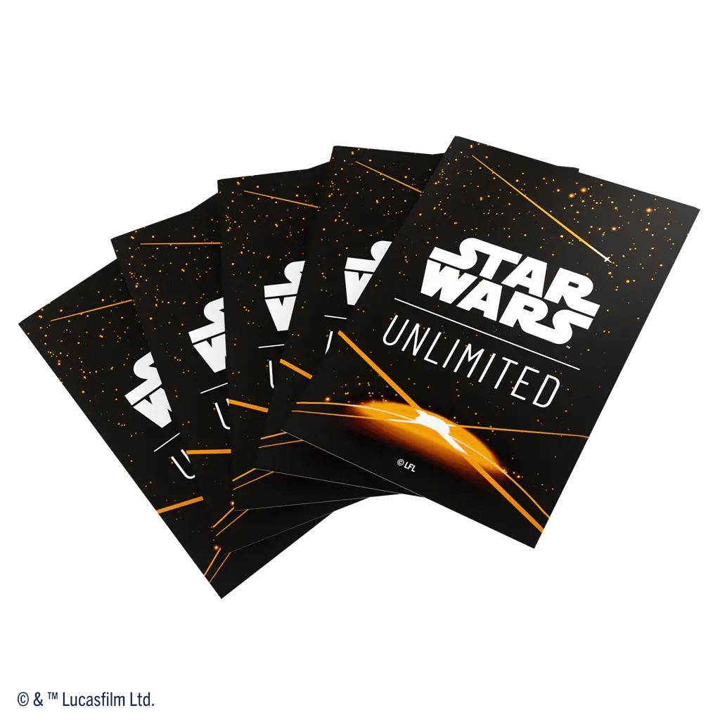 SW Unlimited Art Sleeves Card Back Orange_2.webp