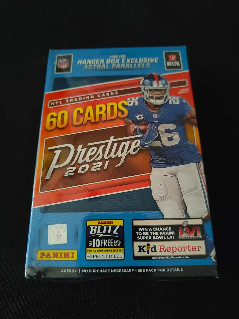 2021 Panini Prestige Football 8-Pack Hanger Box