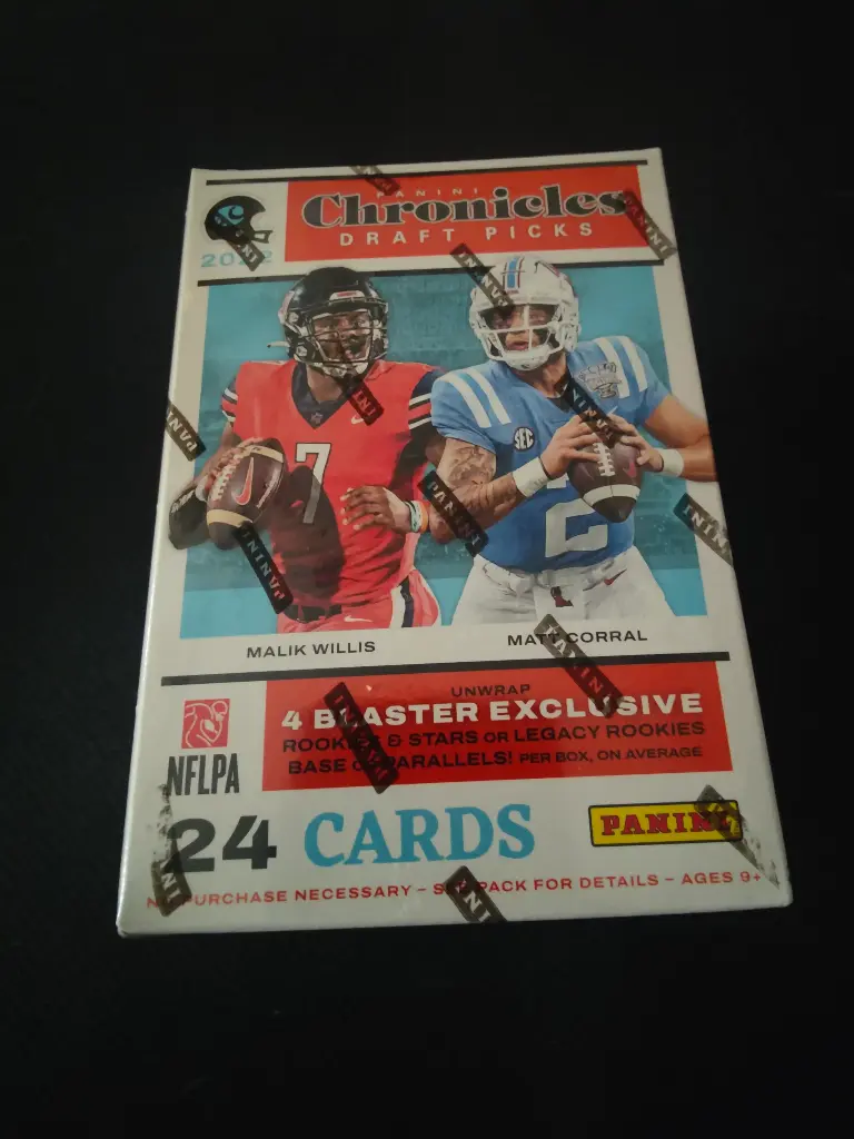 2022 Panini Chronicles Draft Picks Football 6-Pack Blaster