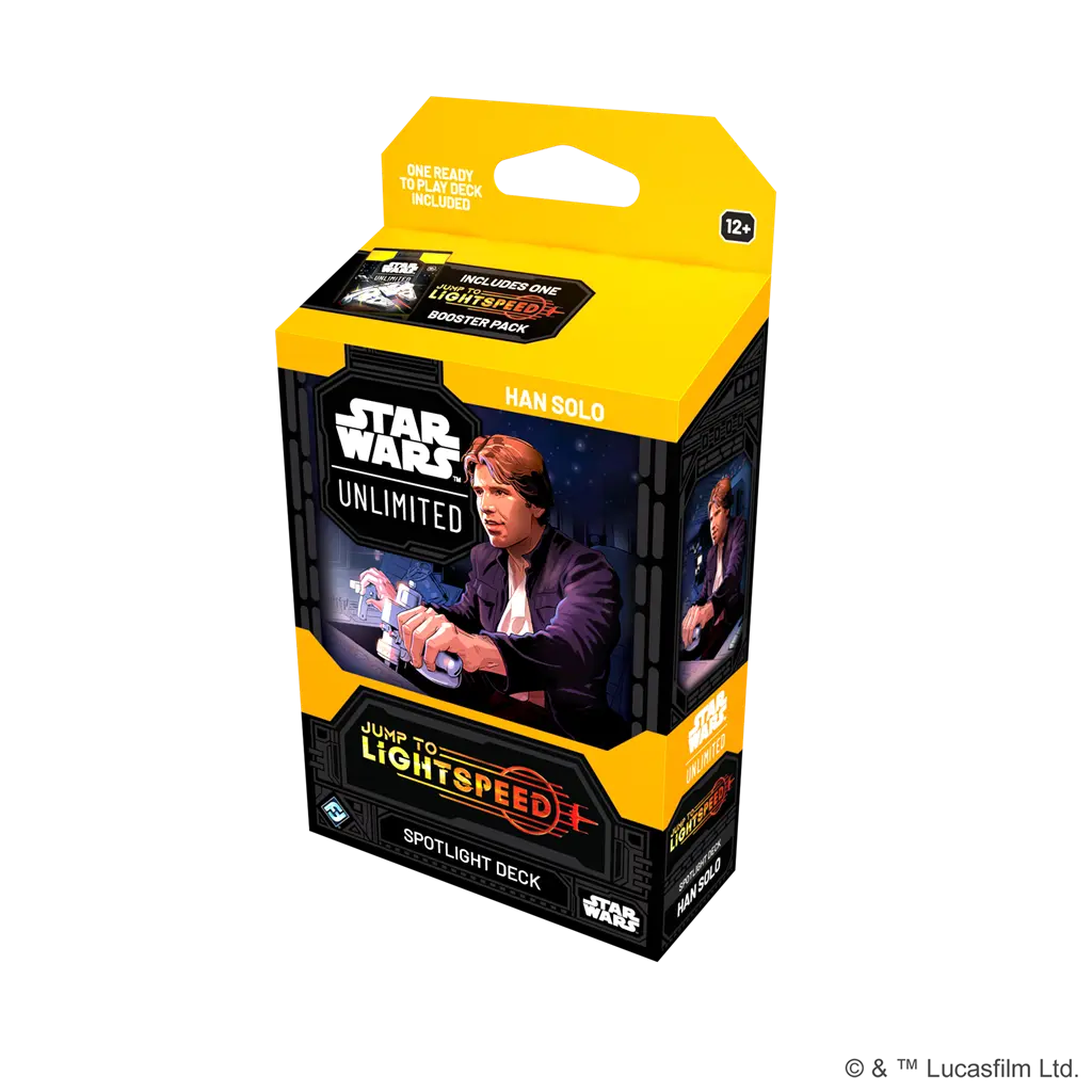 SWU Jump to Lightspeed Spotlight Deck - Han Solo (Inglés)