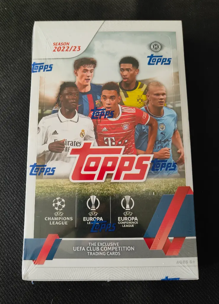 2022/23 Topps UEFA Club Competitions Soccer Hobby