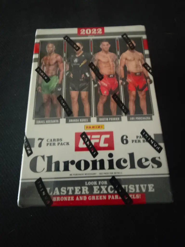 2022 Panini Chronicles UFC 6-Pack Blaster