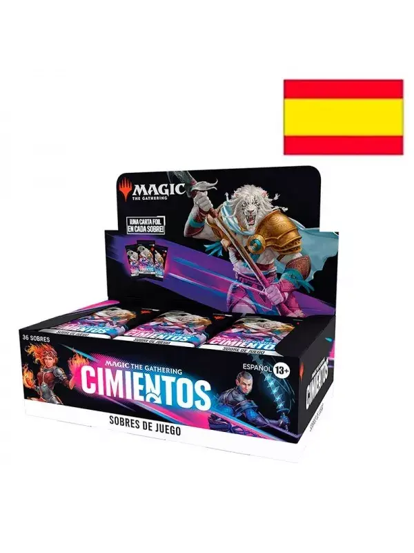 Caja de sobres de juego de Magic: The Gathering - Cimientos (36 Unidades)