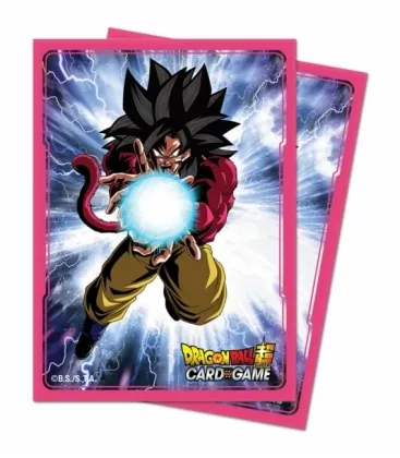 [FUN-UP-DBS-100-E-15304] Fundas Standard Super Saiyan 4 Goku Dragon Ball Super (65 fundas) Ultra Pro