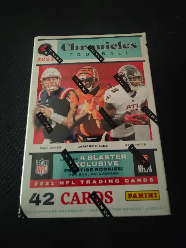 2021 Panini Chronicles Football 6-Pack Blaster