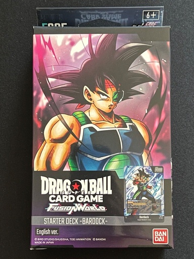 [BANDAI-2741329] Dragon Ball Super Card Game Fusion World Bardock Starter Deck