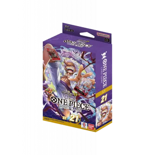 [810059788626] ONE PIECE CARD GAME STARTER DECK ST21 ULTRA DECK EX GEAR5 (INGLÉS)