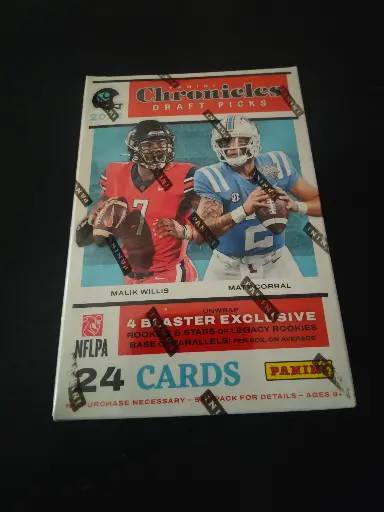 2022 Panini Chronicles Draft Picks Football 6-Pack Blaster