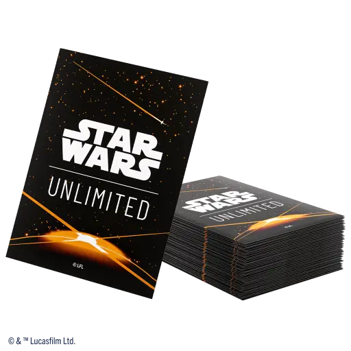 [GGS15077ML] SW Unlimited Art Sleeves Card Back Orange