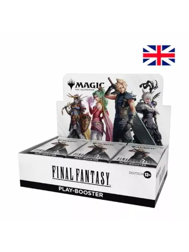 [MagictheGathering-D38420001] Play Booster Display (30 Sobres) Final Fantasy Inglés - Magic The Gathering