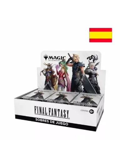 [MagictheGathering-D38421050] Play Booster Display (30 Sobres) Final Fantasy Español - Magic The Gathering