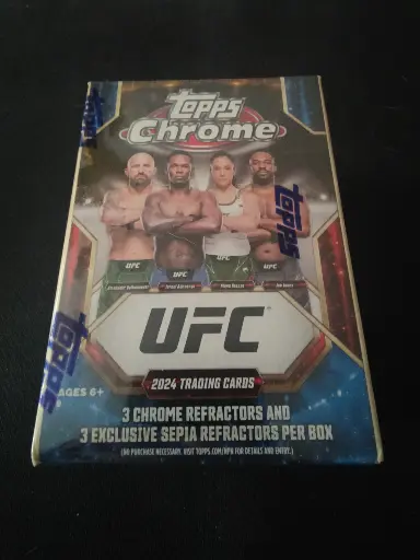 2024 Topps Chrome UFC 6-pack blaster