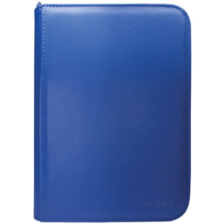[UP-BIN-ZIP-4PK-15892] Carpeta con cremallera 4 bolsillos PRO-Binder Zippered Azul Ultra Pro