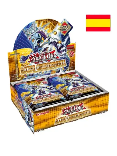 [KONAMI-YGO-CA-ES] Booster Box Cyberstorm Access Display (24 sobres) Español Cartas Yu-Gi-Oh
