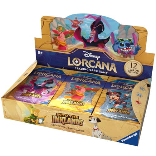 [RAVENSBURGER-98312] Paquetes de refuerzo (24 unidades) Into the Inklands - Disney - Inglés - Ravensburger