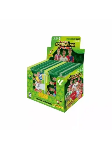 [PANINICROMOS-005247B6B] Cajita 50 sobres Adrenalyn 2024-25 de Panini Cromos